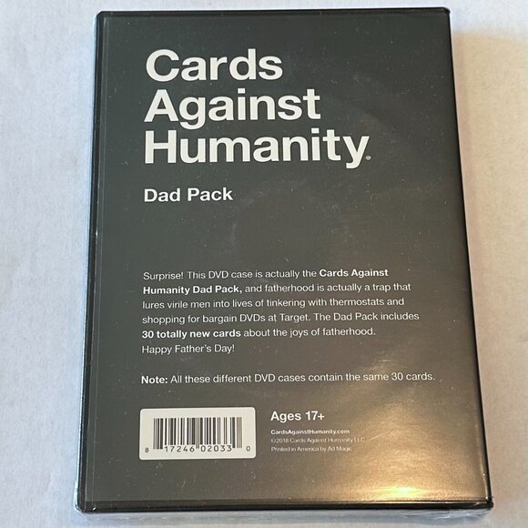 Cards Against Humanity Dad Pack Red Fear Massive Heat 30 Card Expansion Set - Picture 2 of 2